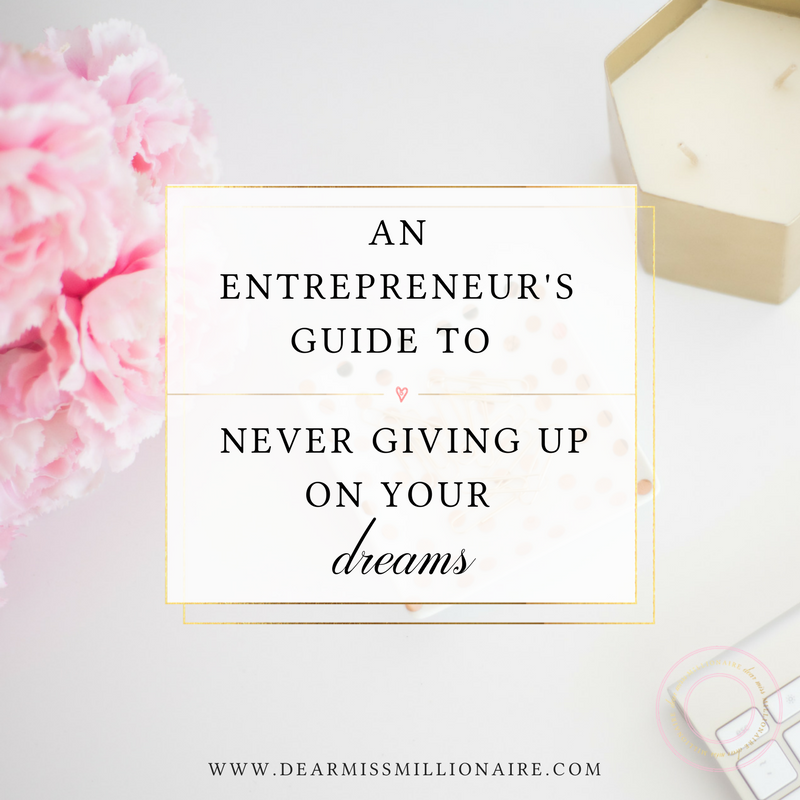 entrepreneur's guide, dreams