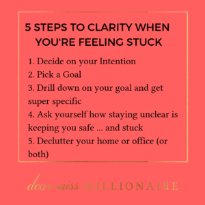 how to get clarity